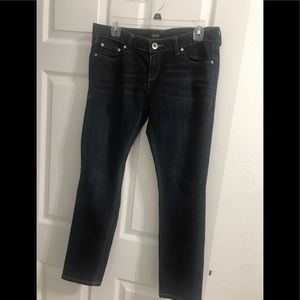 Dark blue jeans
